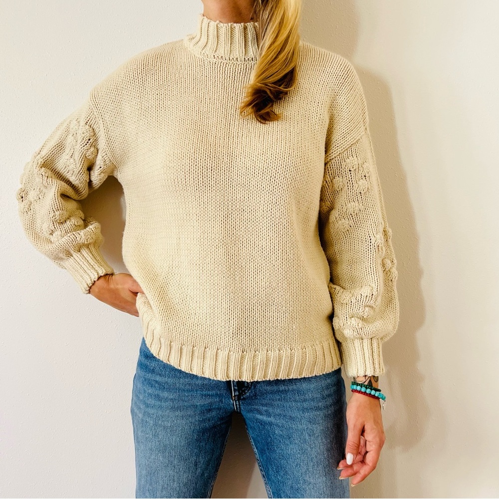 Soul Free sweater long sleeve knitted crew neck cozy - Picture 3 of 8